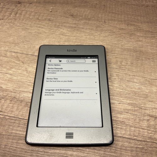 Amazon kindle touch - kindle,
