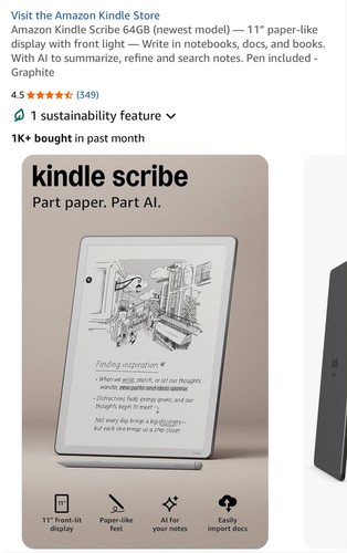 Amazon kindle scribe - amazon, 11
