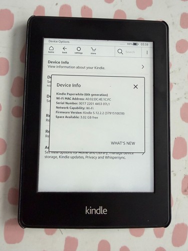 Amazon kindle paperwhite - kindle, 6a