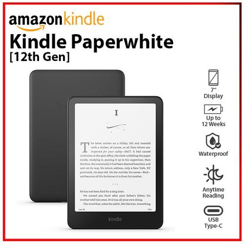 Amazon kindle paperwhite 12a - kindle,