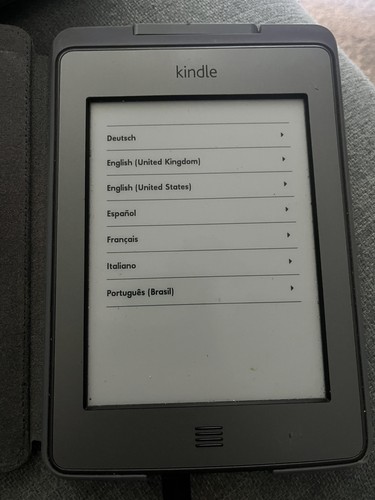 Amazon kindle touch - kindle,